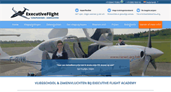 Desktop Screenshot of executiveflight.nl